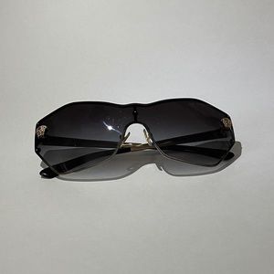 Versace Glam Medusa Shield Sunglasses MOD 2182